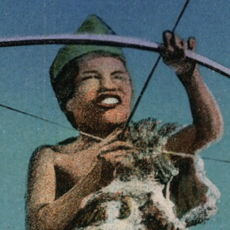 Fotografía del niño kawésqar al que los salesianos le asignaron el nombre “Silvestre Canales”