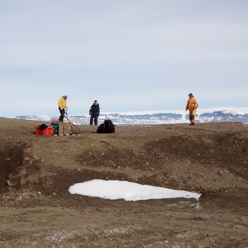 Espacio en que se emplazó el sector del Observatorio Geomagnético